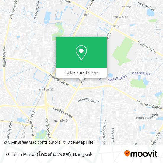 Golden Place (โกลเด้น เพลซ) map