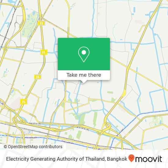 Electricity Generating Authority of Thailand map