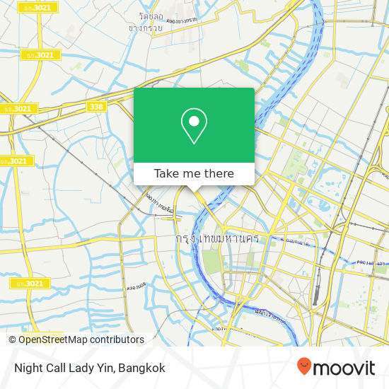 Night Call Lady Yin map