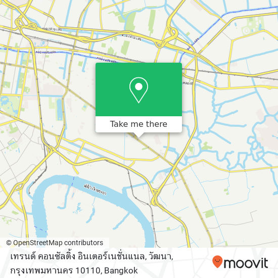 เทรนด์ คอนซัลติ้ง อินเตอร์เนชั่นแนล, วัฒนา, กรุงเทพมหานคร 10110 map