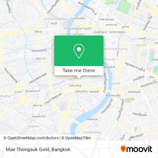 Mae Thongsuk Gold map