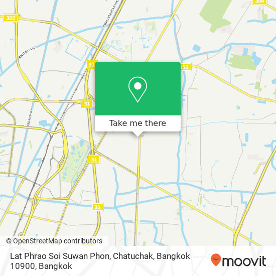 Lat Phrao Soi Suwan Phon, Chatuchak, Bangkok 10900 map