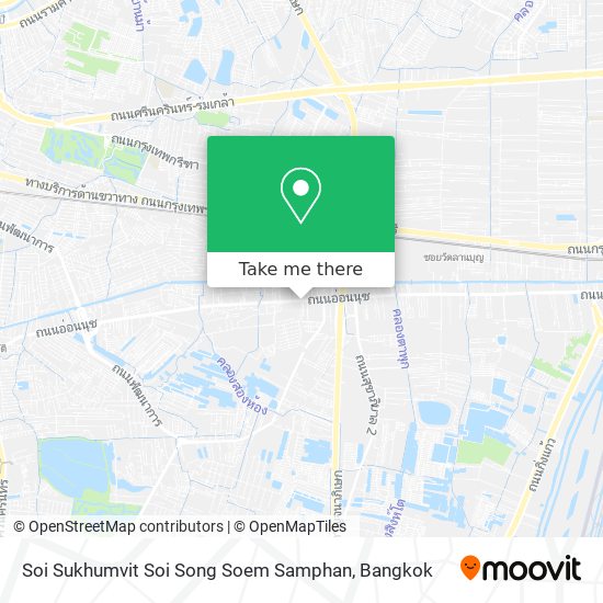 Soi Sukhumvit Soi Song Soem Samphan map