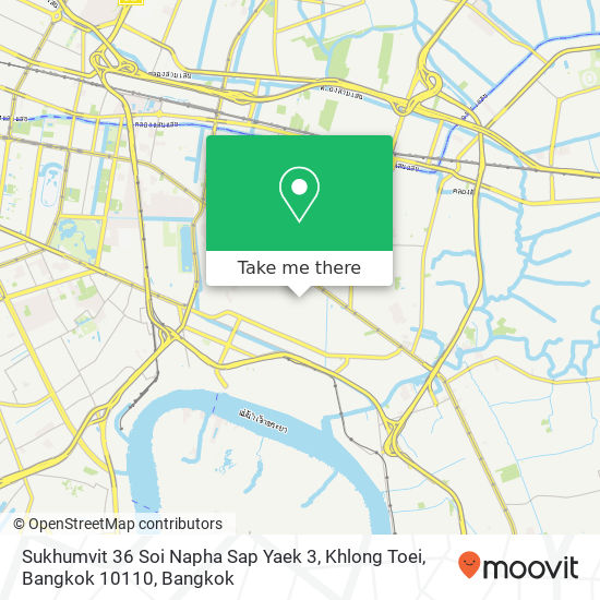 Sukhumvit 36 Soi Napha Sap Yaek 3, Khlong Toei, Bangkok 10110 map