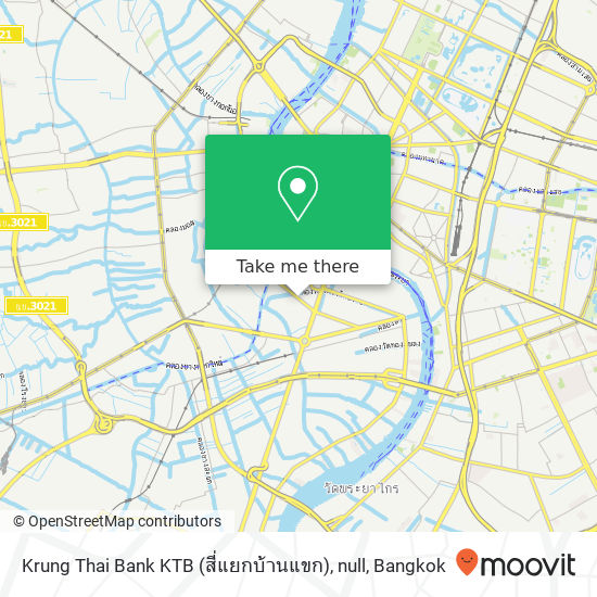 Krung Thai Bank KTB (สี่แยกบ้านแขก), null map