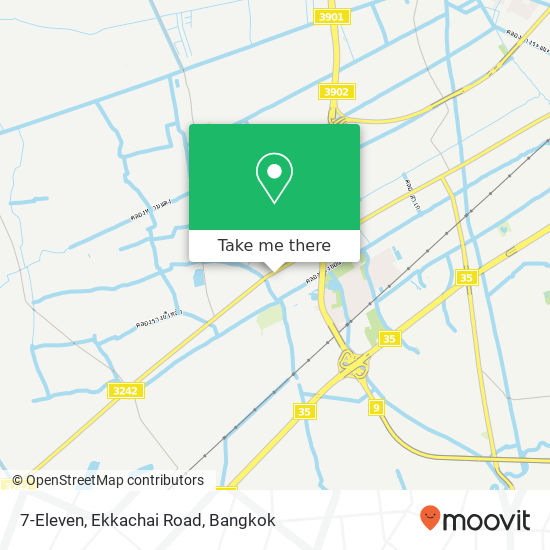 7-Eleven, Ekkachai Road map