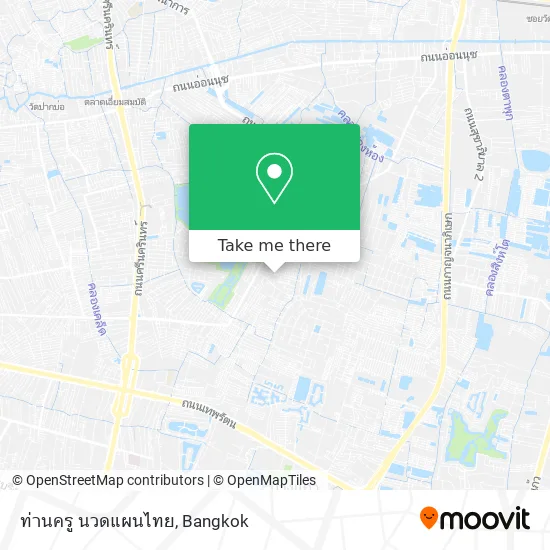 ท่านครู นวดแผนไทย map