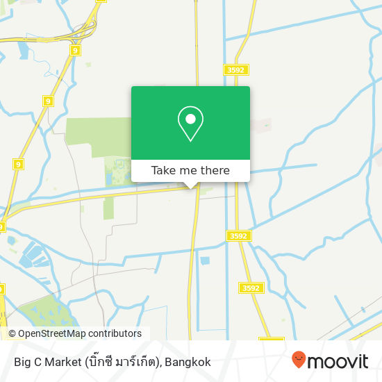 Big C Market (บิ๊กซี มาร์เก็ต) map