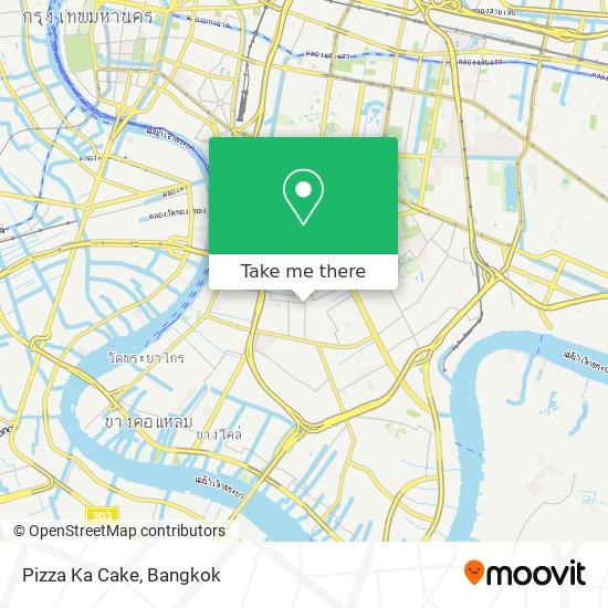 Pizza Ka Cake map