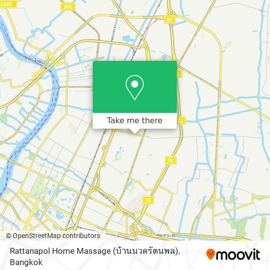 Rattanapol Home Massage (บ้านนวดรัตนพล) map