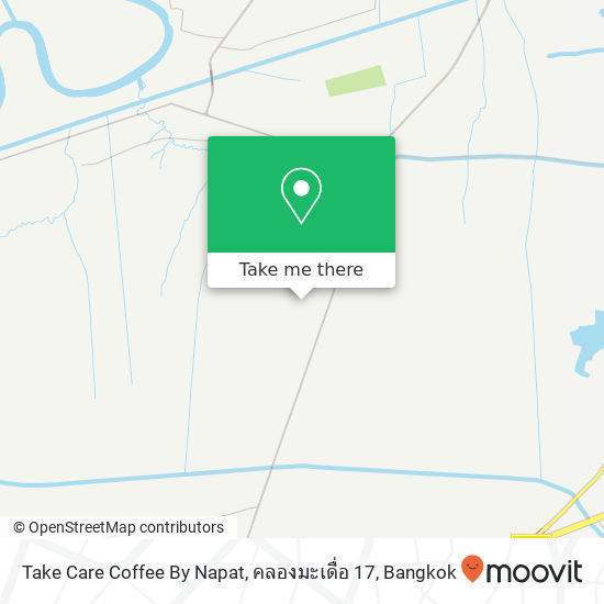 Take Care Coffee By Napat, คลองมะเดื่อ 17 map