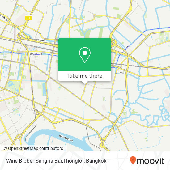 Wine Bibber Sangria Bar,Thonglor map