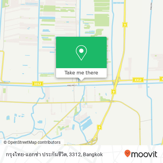 กรุงไทย-แอกซ่า ประกันชีวิต, 3312 map