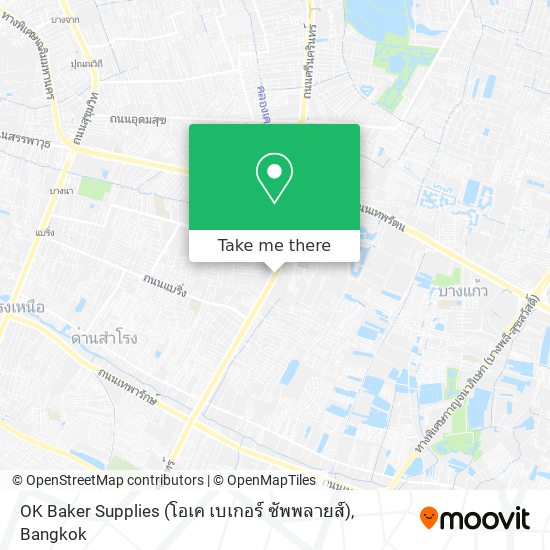 OK Baker Supplies (โอเค เบเกอร์ ซัพพลายส์) map