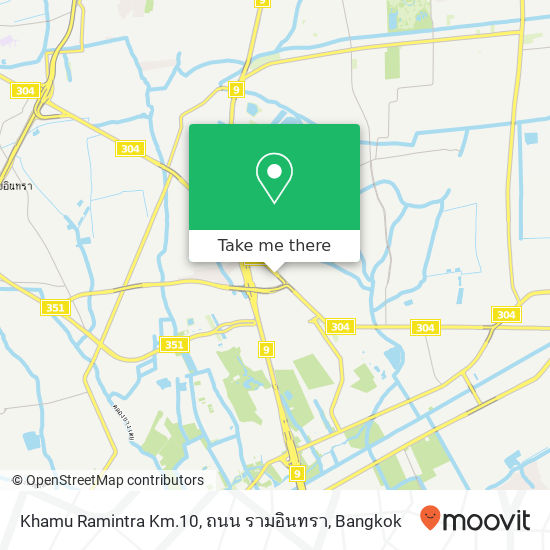 Khamu Ramintra Km.10, ถนน รามอินทรา map