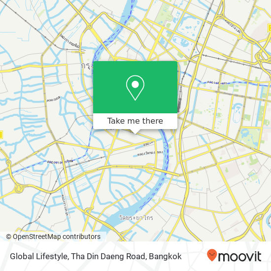 Global Lifestyle, Tha Din Daeng Road map