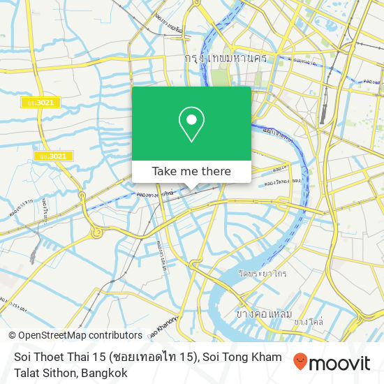 Soi Thoet Thai 15 (ซอยเทอดไท 15), Soi Tong Kham Talat Sithon map