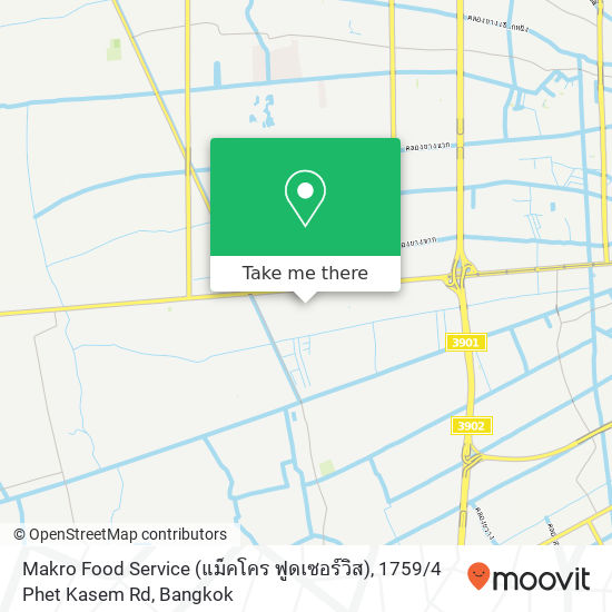 Makro Food Service (แม็คโคร ฟูดเซอร์วิส), 1759 / 4 Phet Kasem Rd map