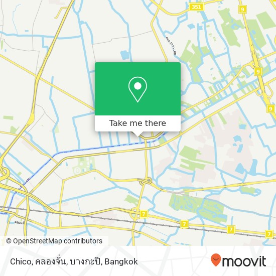 Chico, คลองจั่น, บางกะปิ map