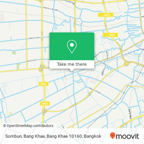 Sombun, Bang Khae, Bang Khae 10160 map