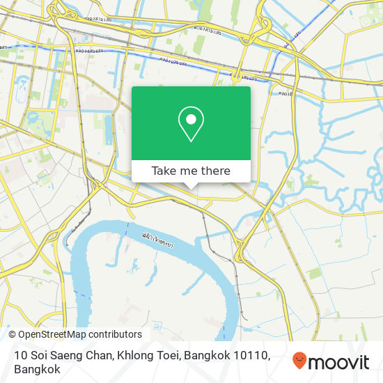 10 Soi Saeng Chan, Khlong Toei, Bangkok 10110 map