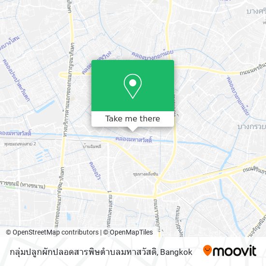 กลุ่มปลูกผักปลอดสารพิษตำบลมหาสวัสดิ map