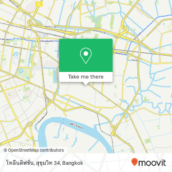 โทลีนดิฟชั่น, สุขุมวิท 34 map