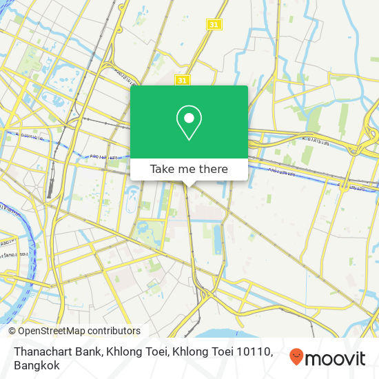 Thanachart Bank, Khlong Toei, Khlong Toei 10110 map