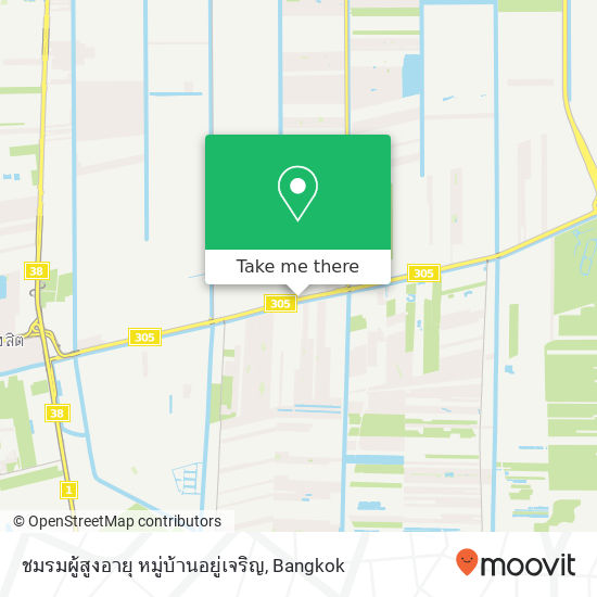 ชมรมผู้สูงอายุ หมู่บ้านอยู่เจริญ map