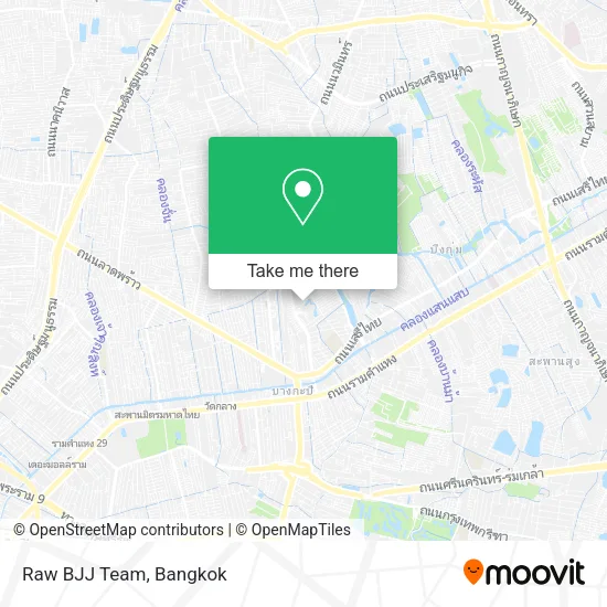 Raw BJJ Team map