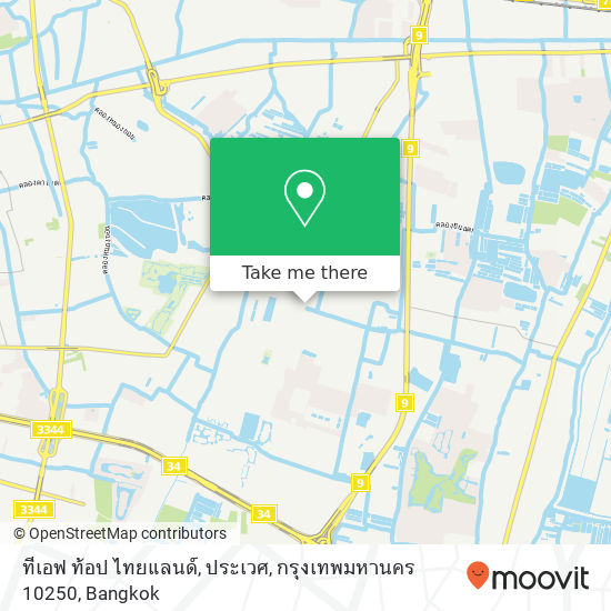 ทีเอฟ ท้อป ไทยแลนด์, ประเวศ, กรุงเทพมหานคร 10250 map