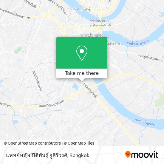 แพทย์หญิง ปิติพันธุ์ จูศิริวงศ์ map