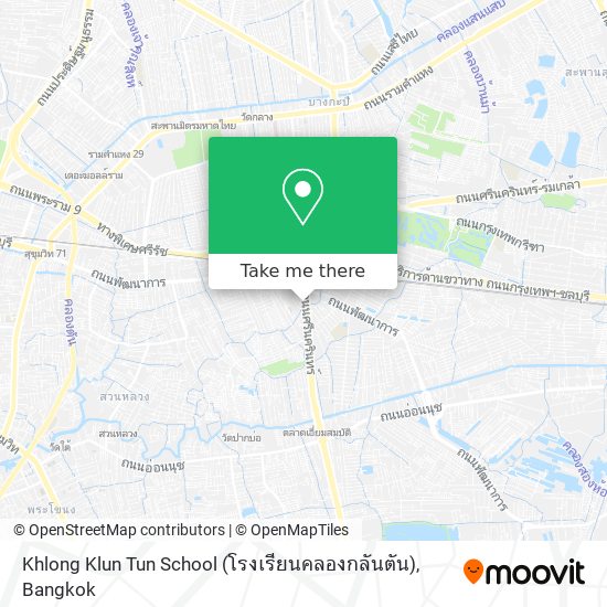 Khlong Klun Tun School (โรงเรียนคลองกลันตัน) map