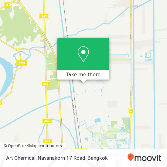 Art Chemical, Navanakorn 17 Road map