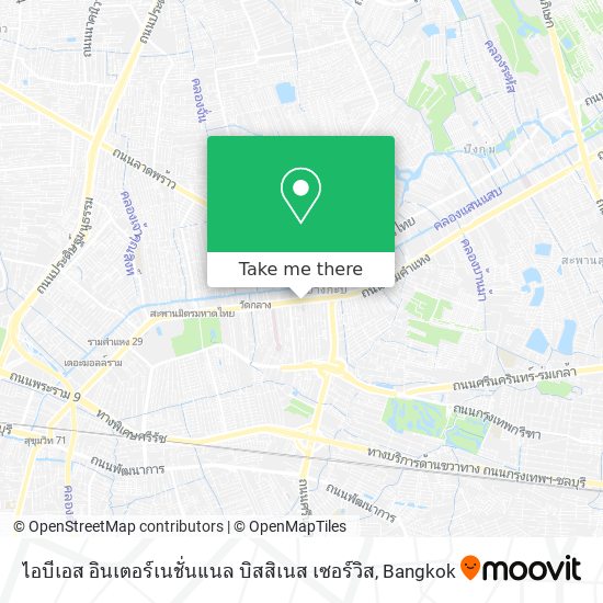 ไอบีเอส อินเตอร์เนชั่นแนล บิสสิเนส เซอร์วิส map