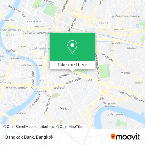 Bangkok Bank map