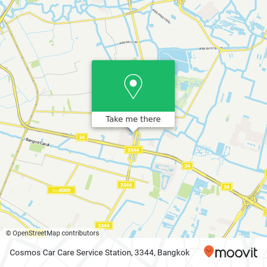 Cosmos Car Care Service Station, 3344 map