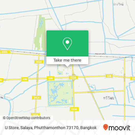 U Store, Salaya, Phutthamonthon 73170 map