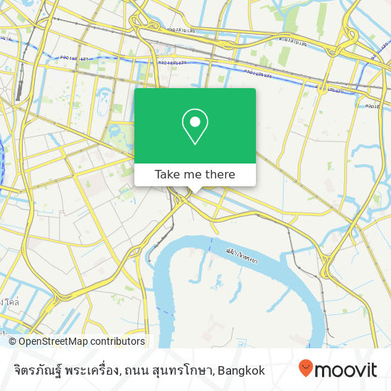 จิตรภัณฐ์ พระเครื่อง, ถนน สุนทรโกษา map