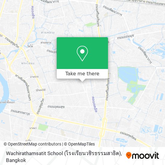 Wachirathamsatit School (โรงเรียนวชิรธรรมสาธิต) map