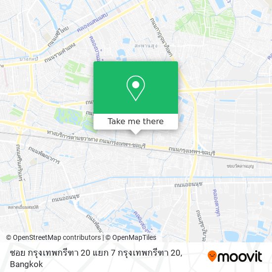 ซอย กรุงเทพกรีฑา 20 แยก 7 กรุงเทพกรีฑา 20 map