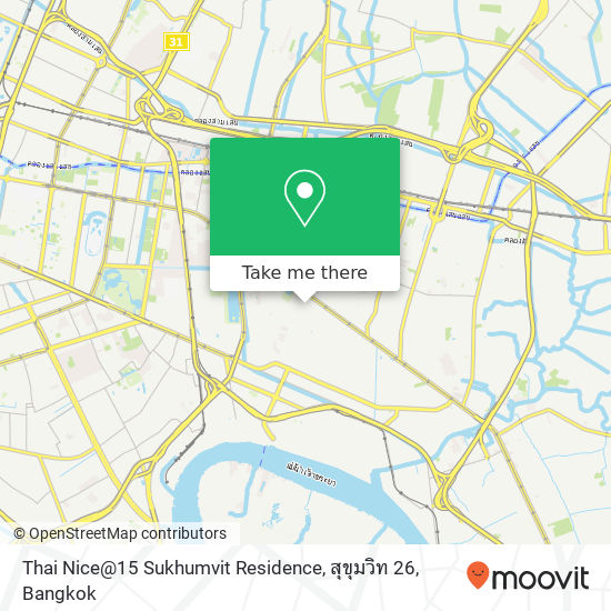 Thai Nice@15 Sukhumvit Residence, สุขุมวิท 26 map