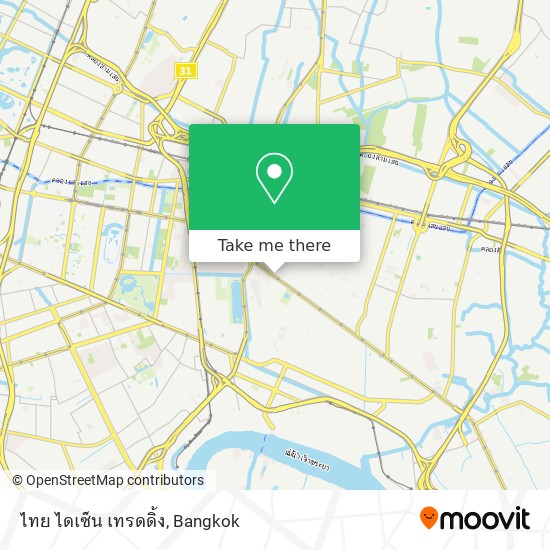 ไทย ไดเซ็น เทรดดิ้ง map