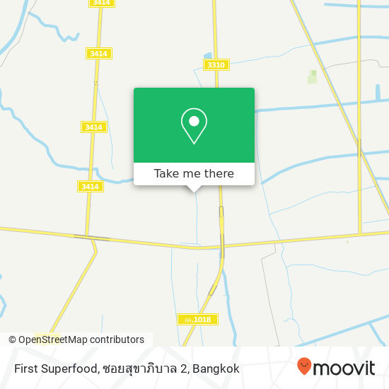 First Superfood, ซอยสุขาภิบาล 2 map