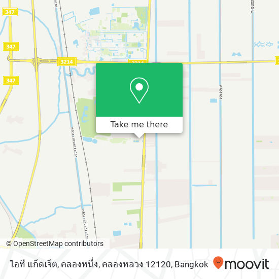 ไอที แก็ดเจ็ต, คลองหนึ่ง, คลองหลวง 12120 map