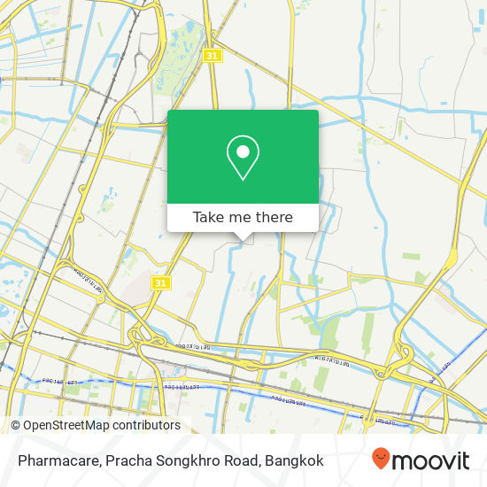 Pharmacare, Pracha Songkhro Road map