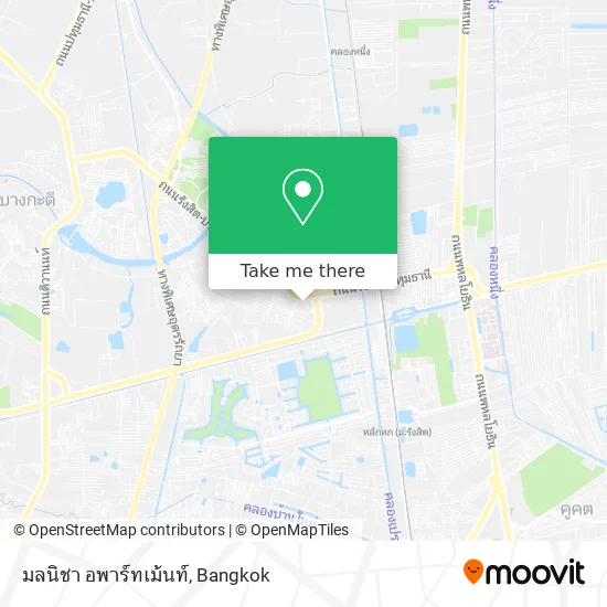 มลนิชา อพาร์ทเม้นท์ map