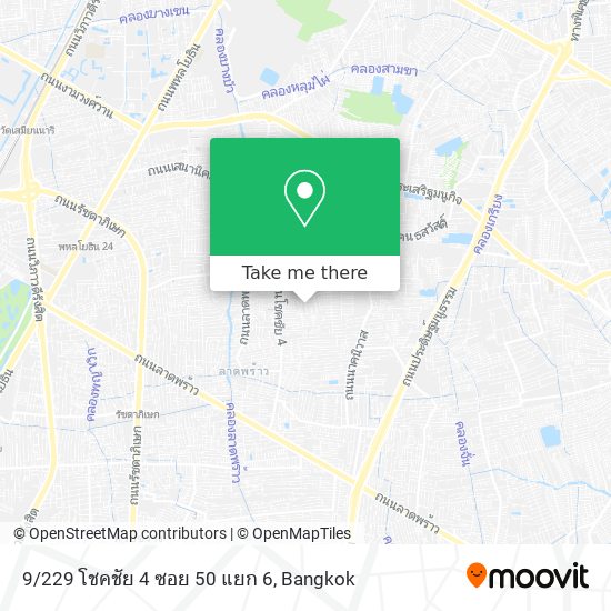 9/229 โชคชัย 4 ซอย 50 แยก 6 map