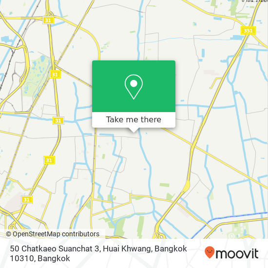 50 Chatkaeo Suanchat 3, Huai Khwang, Bangkok 10310 map