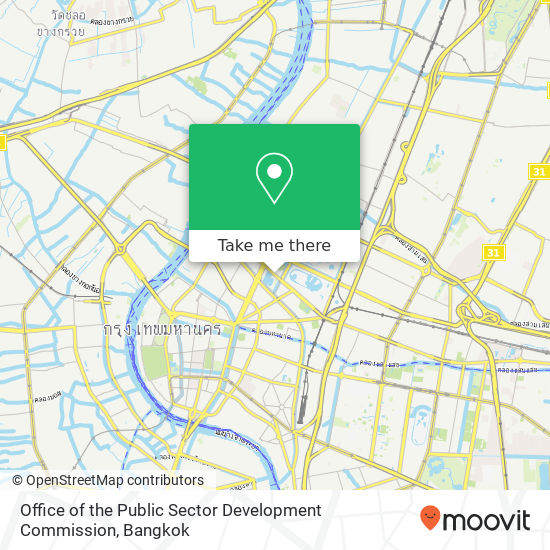 Office of the Public Sector Development Commission map